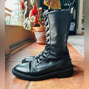 Zara combat boots